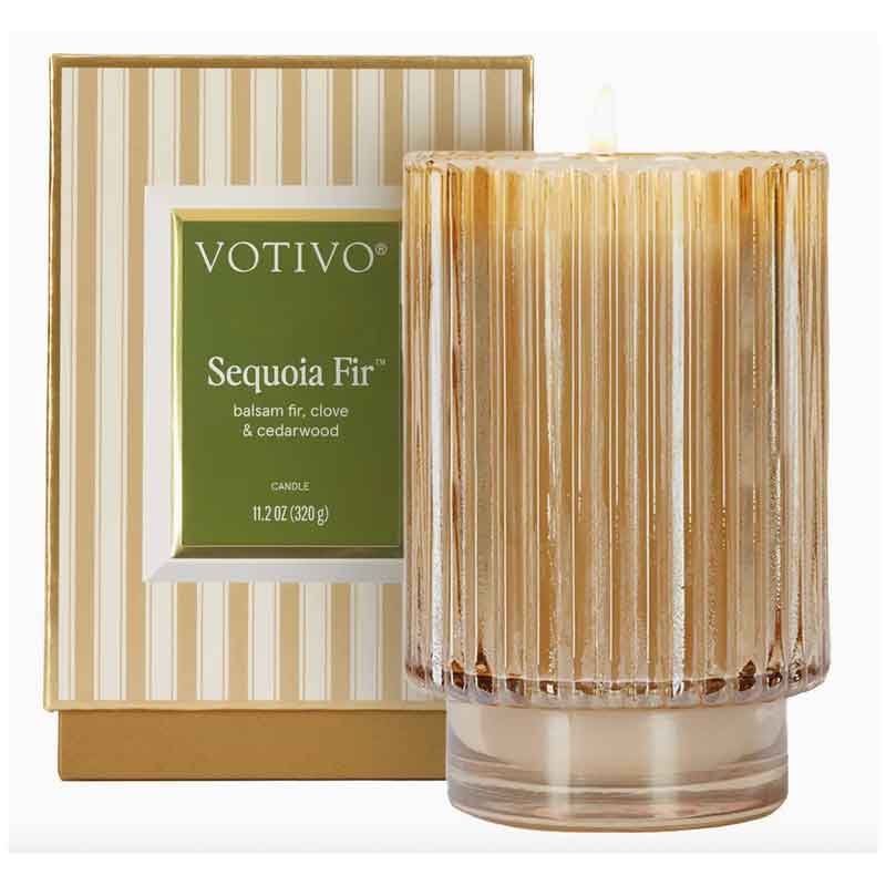 Sequoia Fir Votivo Holiday Candle