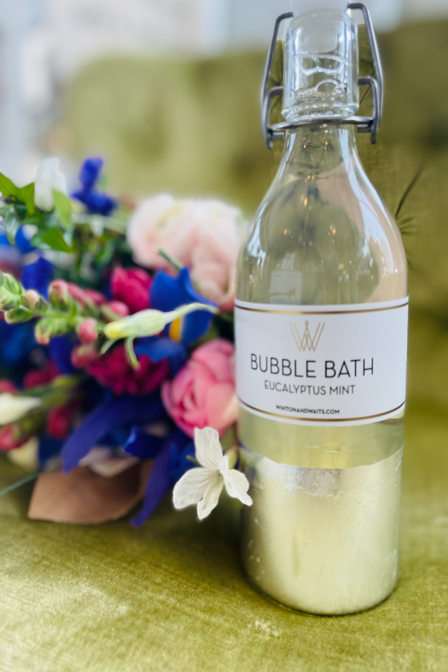 Bouquet & Bubble Bath Gift Set