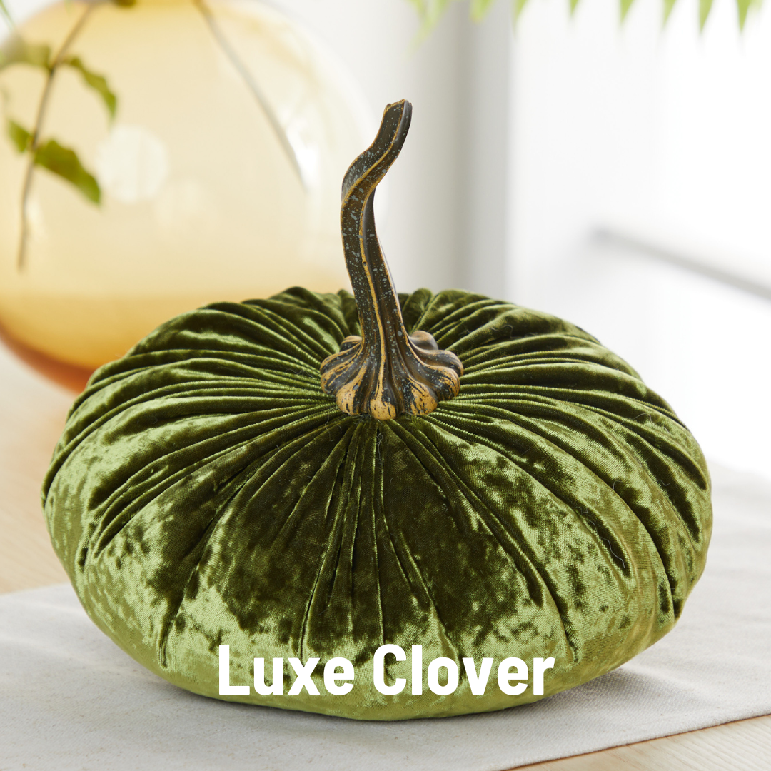 Handmade  Velvet Pumpkins Fall Centerpiece - EXTRA LARGE
