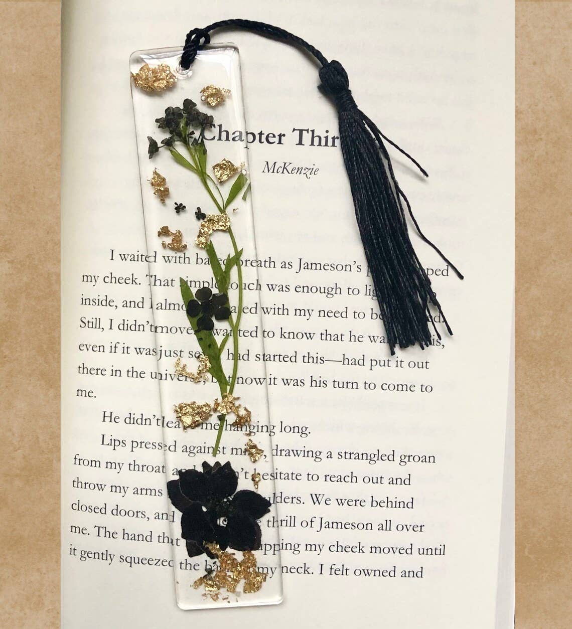 resin bookmark
