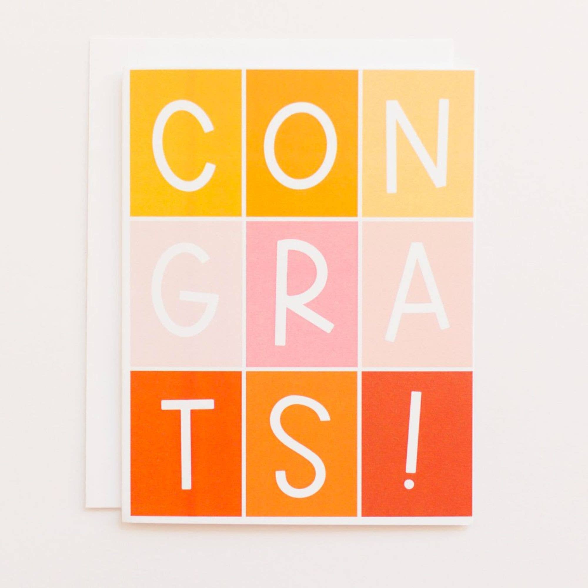 Congrats Congratulations Greeting Card