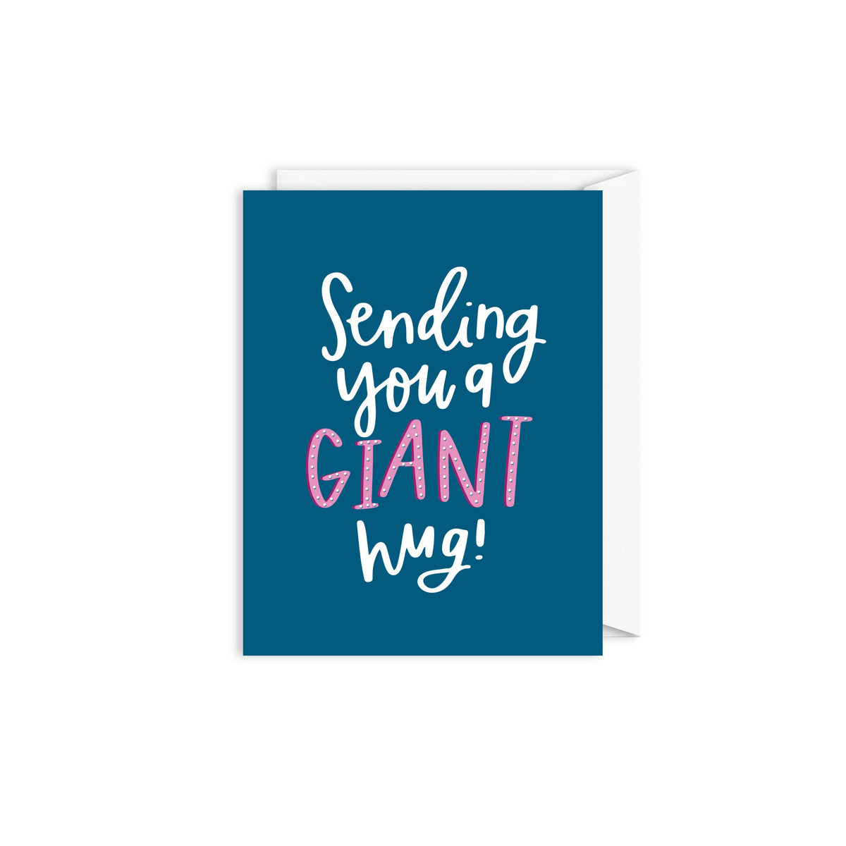 Sending You a Giant Hug Sympathy Greeting Card