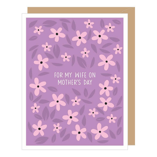 Periwinkle Wife Mother's Day Card