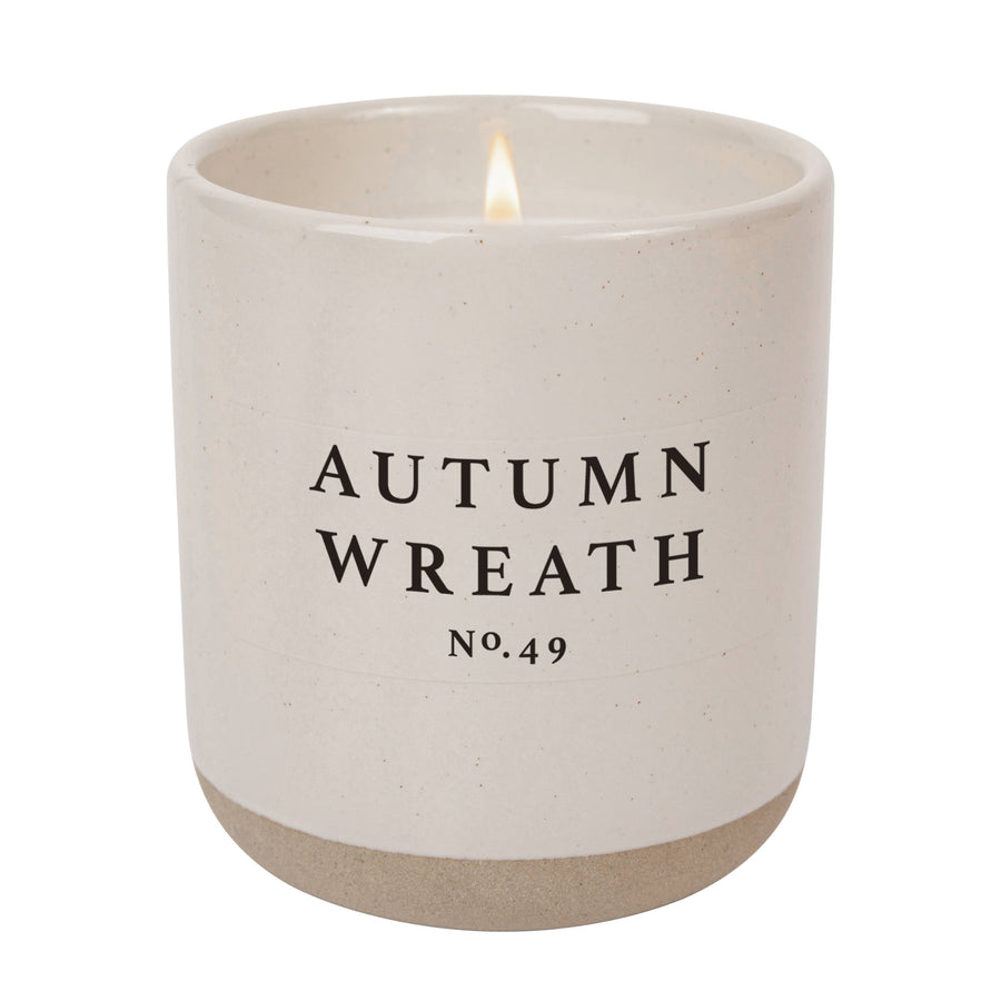 Candle - Autumn Wreath 12 oz Soy Candle