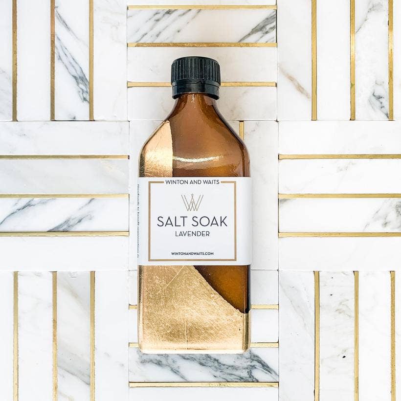 Lavender Large Salt Soak