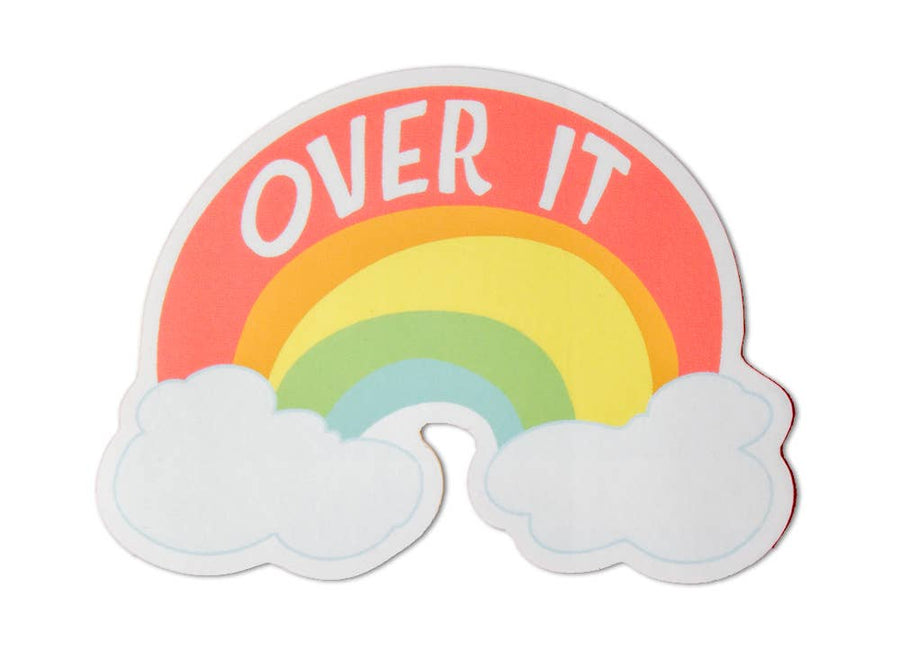 Over It Sticker