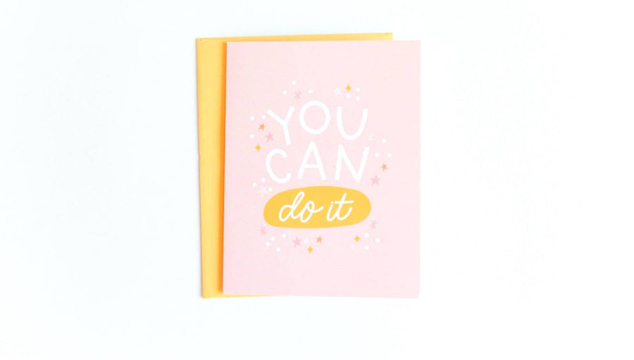 You Can Do It Encouragement Greeting Card