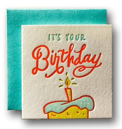 It's Your Birthday Tiny Card