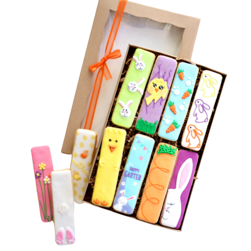 Adorable Easter Cookie Sticks Boxed Gift Set-8 Ct.