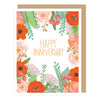 Floral Anniversary Card