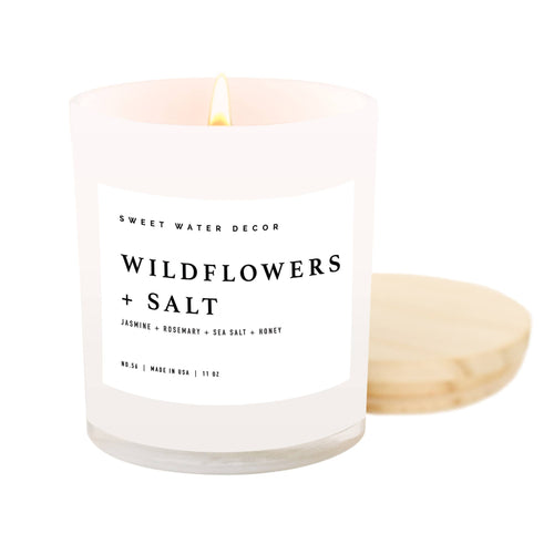 Wildflowers and Salt 11 oz Soy Candle