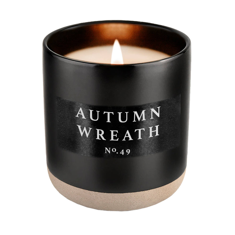Candle - Autumn Wreath 12 oz Soy Candle