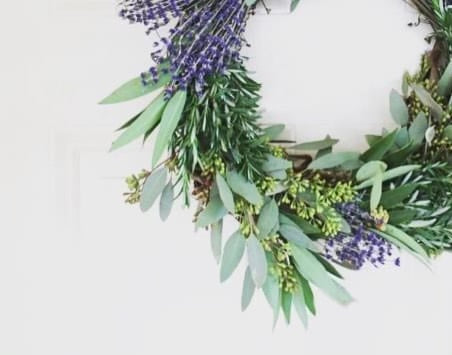 MARCH 11 - Floral Design Experience - Lavender & Herb Spring Wreath