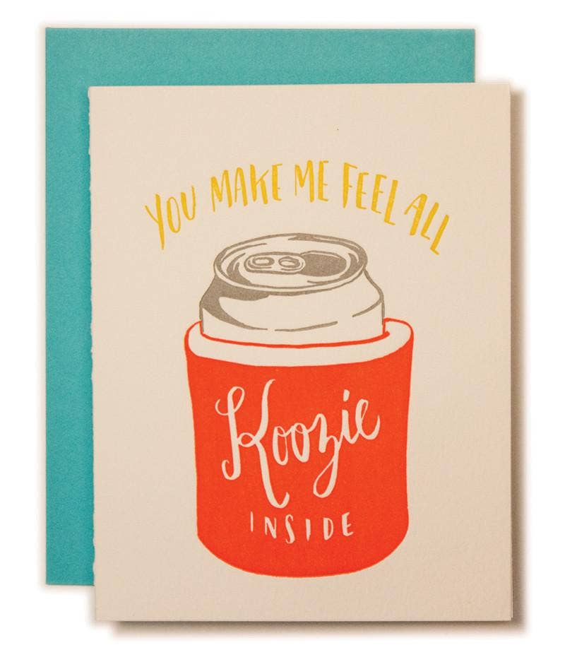 Koozie Inside Card