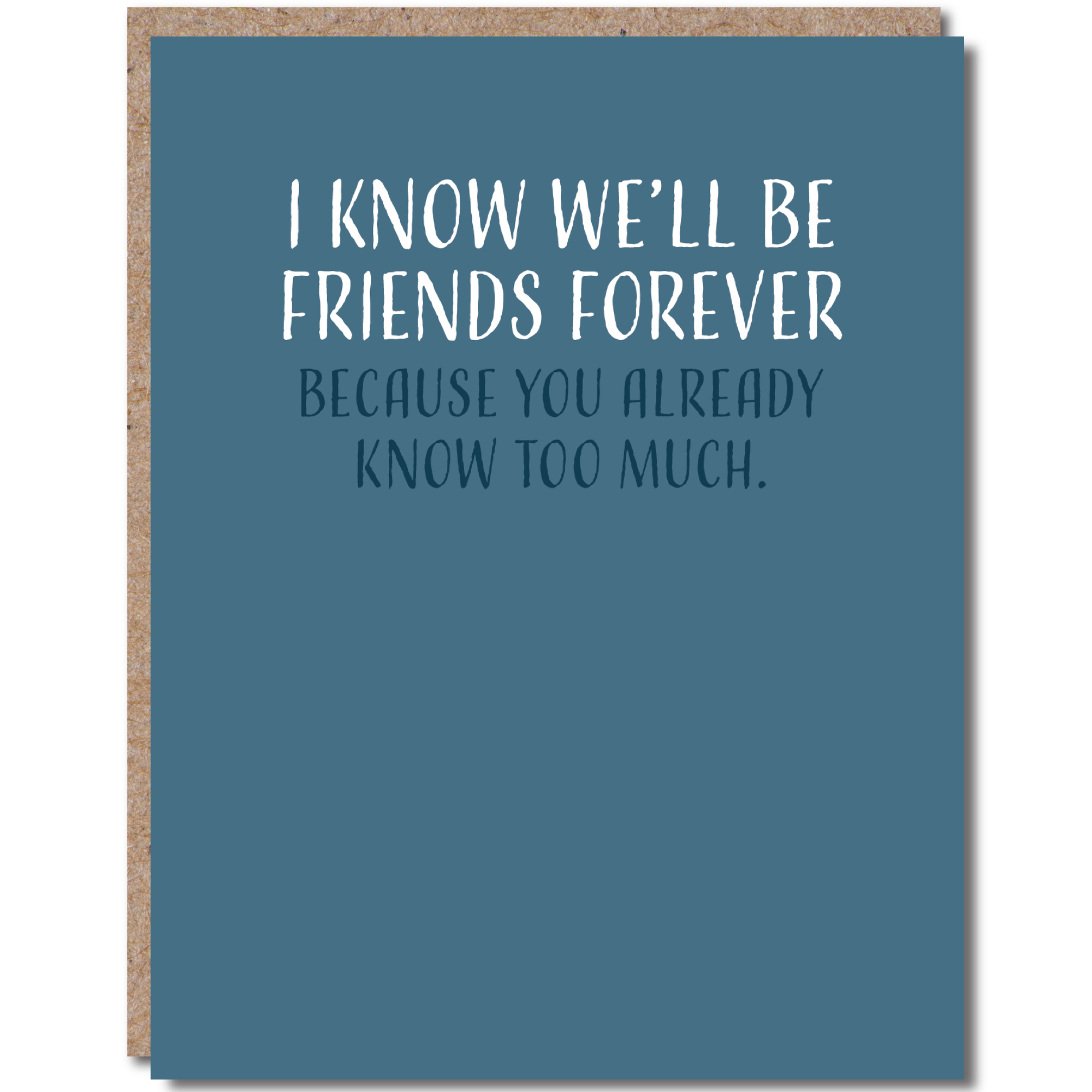 Friends Forever Birthday Card