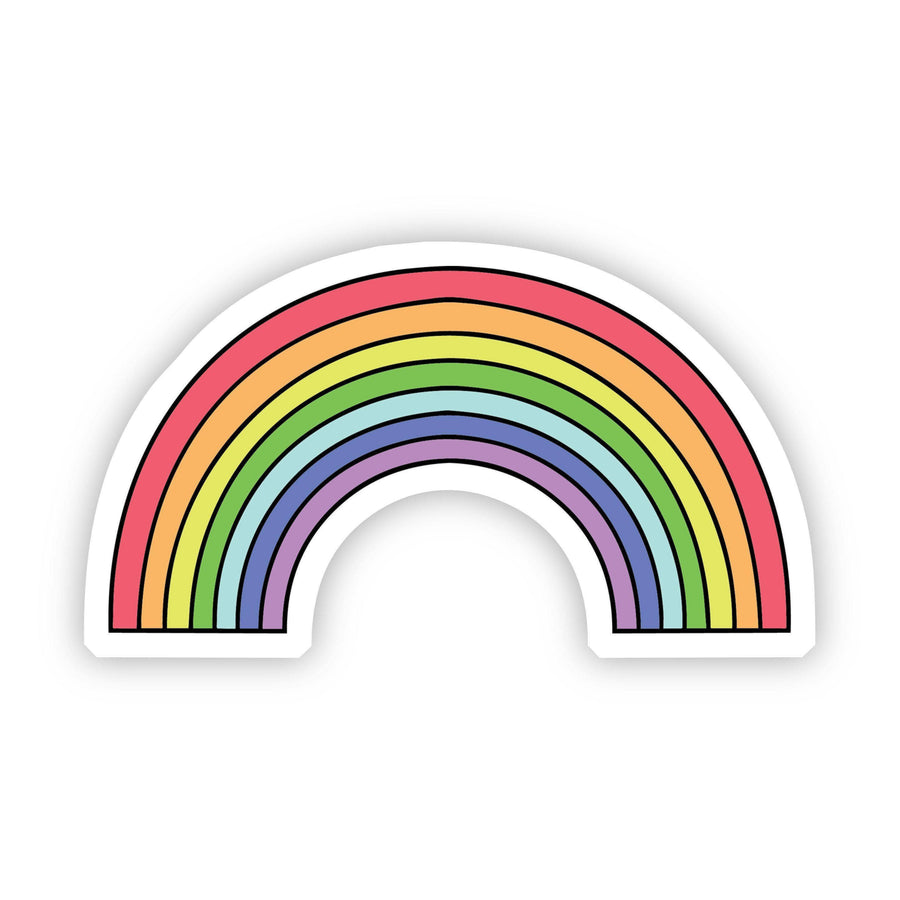 Multicolor Rainbow Aesthetic Sticker