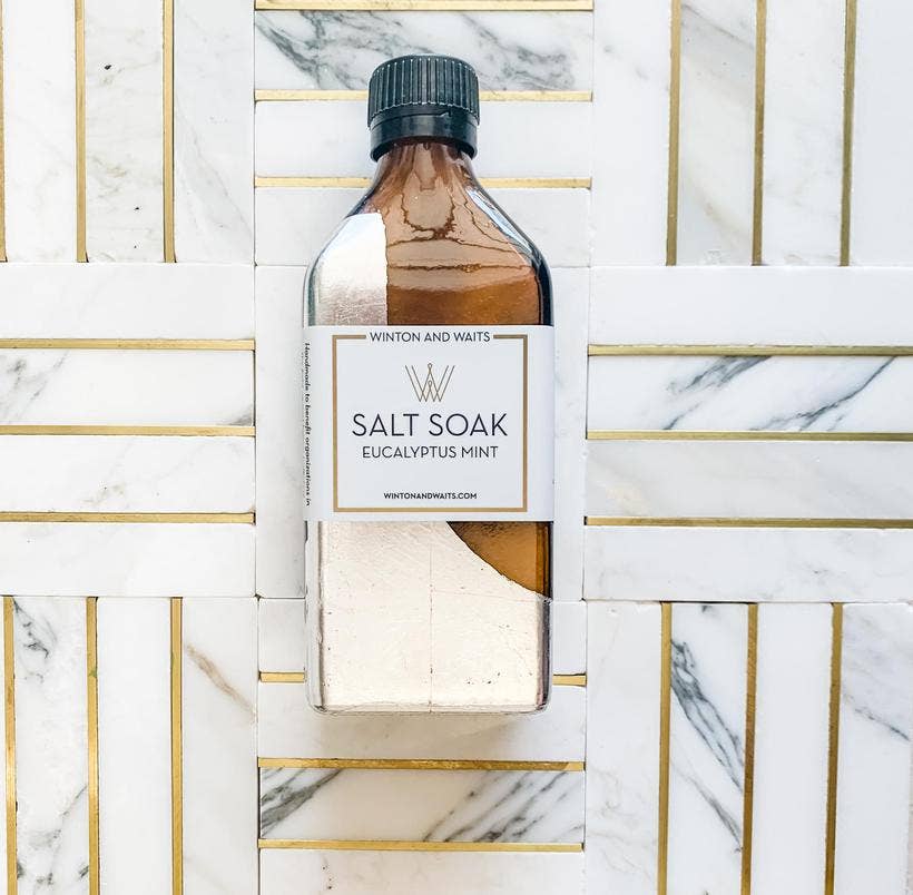 Eucalyptus Mint Large Salt Soak