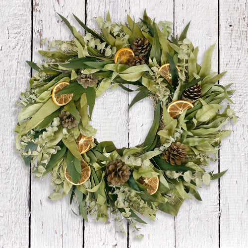 Wreath - Citrus & Eucalyptus Spice