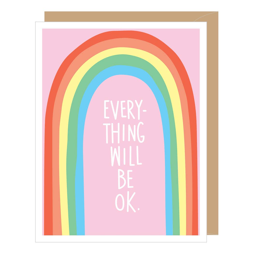 Everything OK Rainbow Card