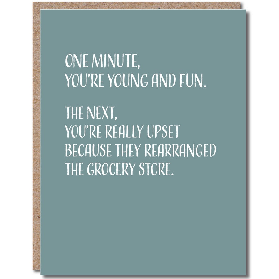 Grocery Store Birthday Card