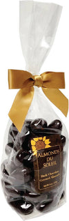 Dark Chocolate Almonds Du Soleil 6 oz. gift bag w/bow