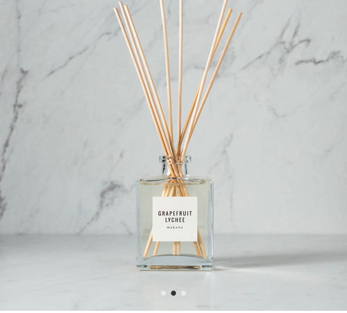 Makana Reed Diffuser - Grapefruit Lychee