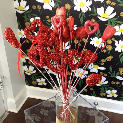 Valentine's Day Heart Stake (assorted)