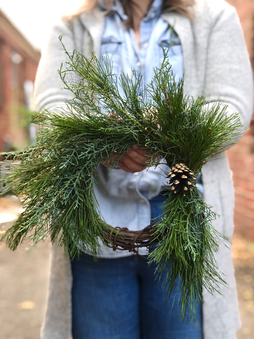 Mini Pine Wreath