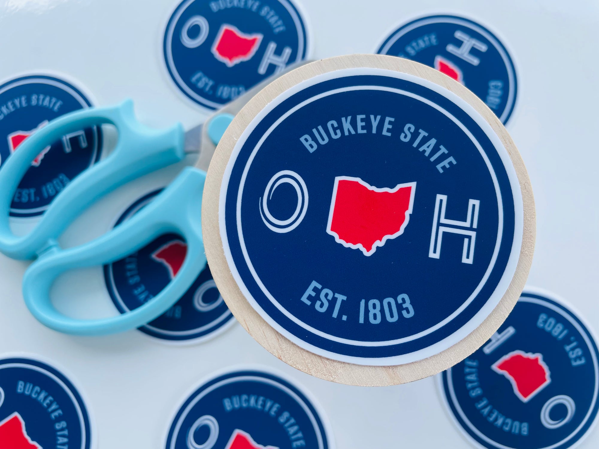 Sticker - OH Buckeye State