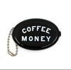 Coffee money key chain coin purse