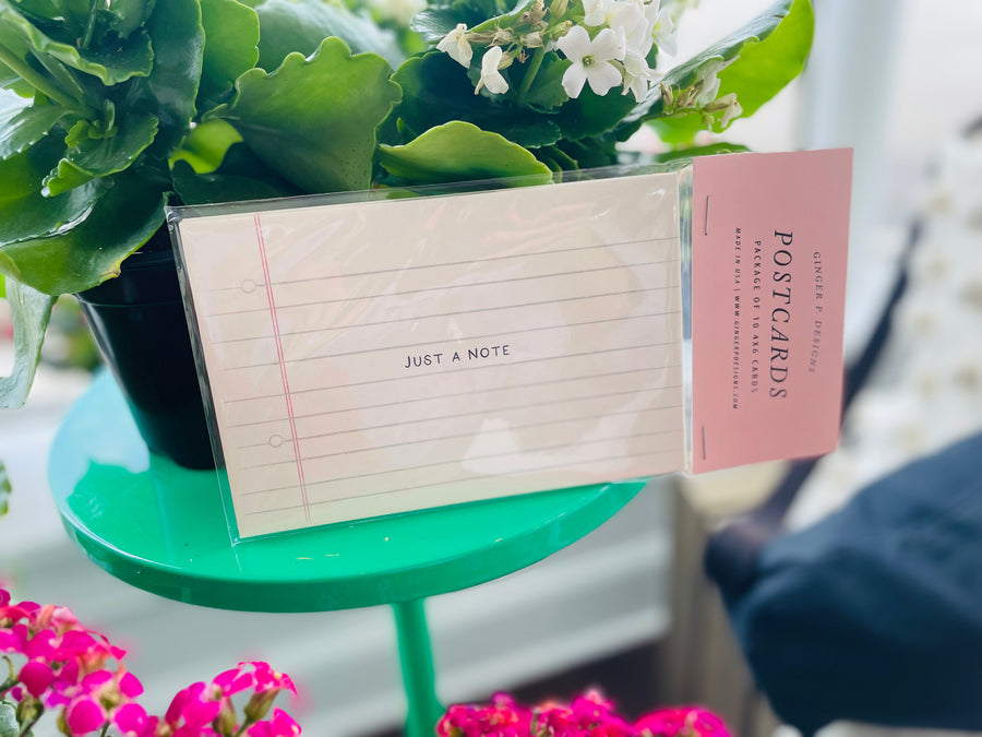 Just A Note - Postcards