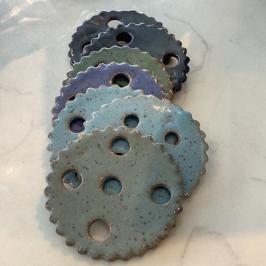 Flower Frog Ceramic Lid