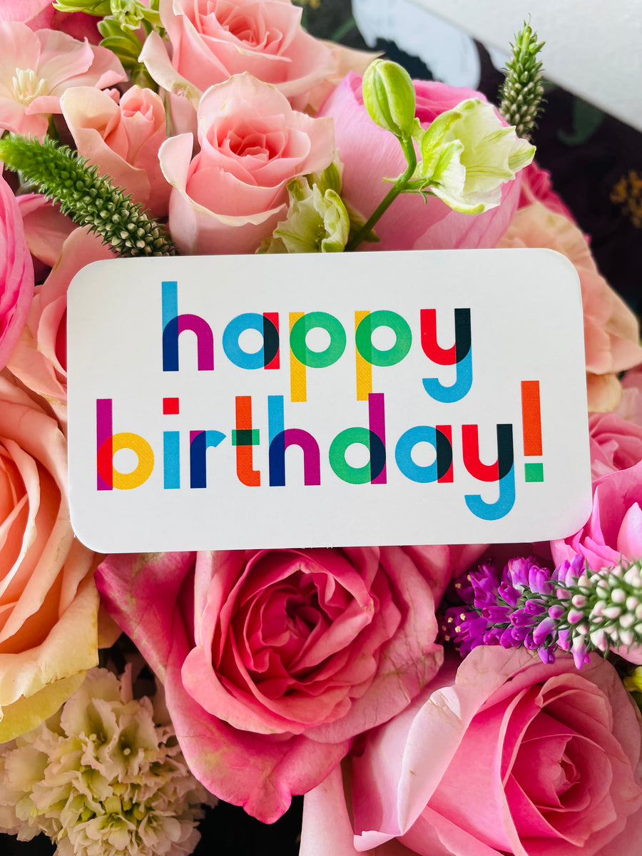 Enclosure Card - Happy Birthday!