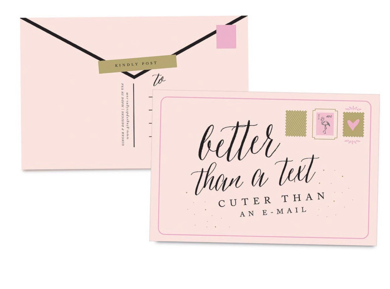 Better Than a Text Postcards