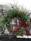 November 28 - Comfort and Joy Evergreen Holiday Wreath