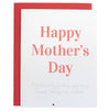 Mother’s Day Card - Raging Hormones Letterpress