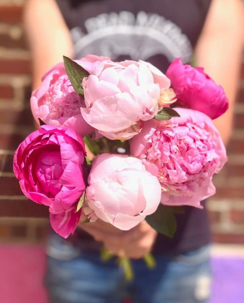 May 27 - Hand Tied Peony Bouquet Centerpiece Workshop