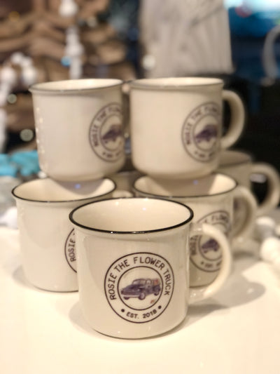 Rosie The Flower Truck Ceramic Mug