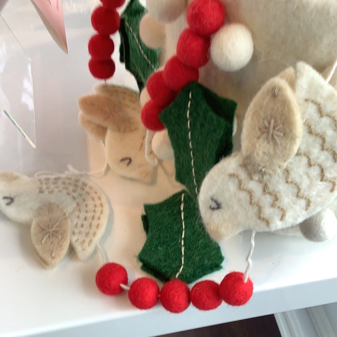 Garland - Felt Calling Birds