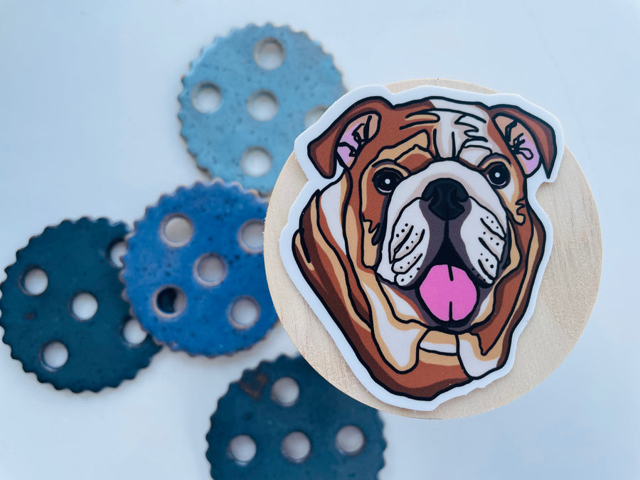 Sticker - Duke The Bulldog