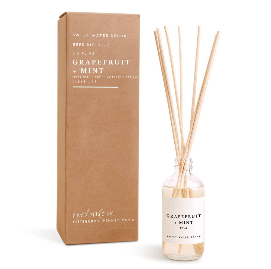 Reed Diffuser - Sweetwater Grapefruit & Mint