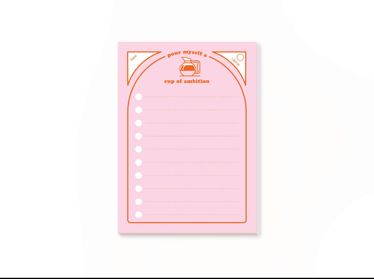 Notepad - Dolly's Cup of Ambition