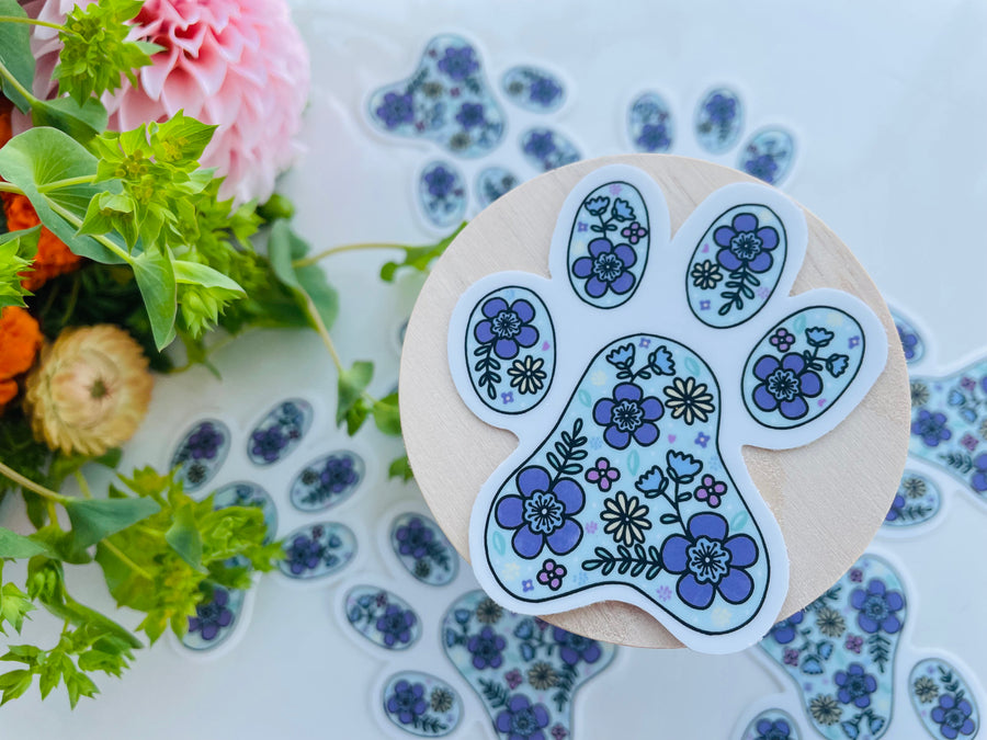 Paw Print Sticker