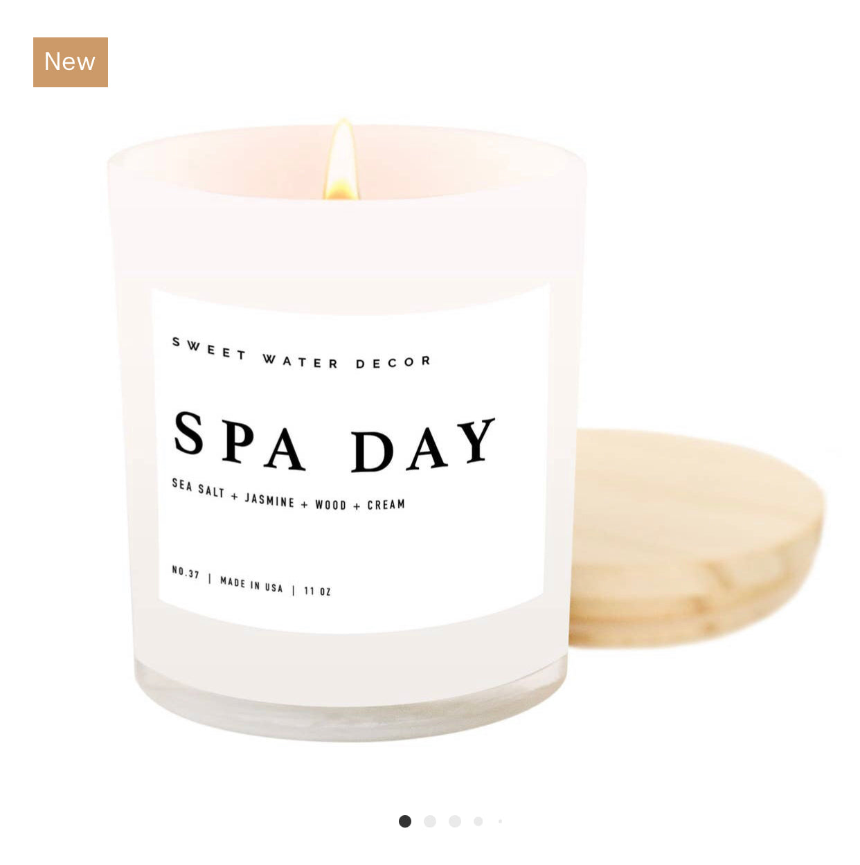 spa day candle