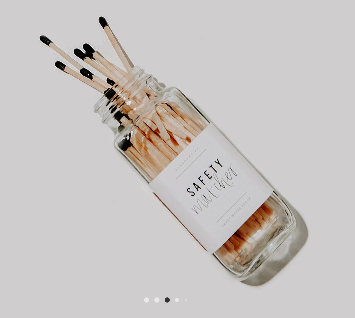 Matches - Sweetwater Decor Jar of Safety Matches
