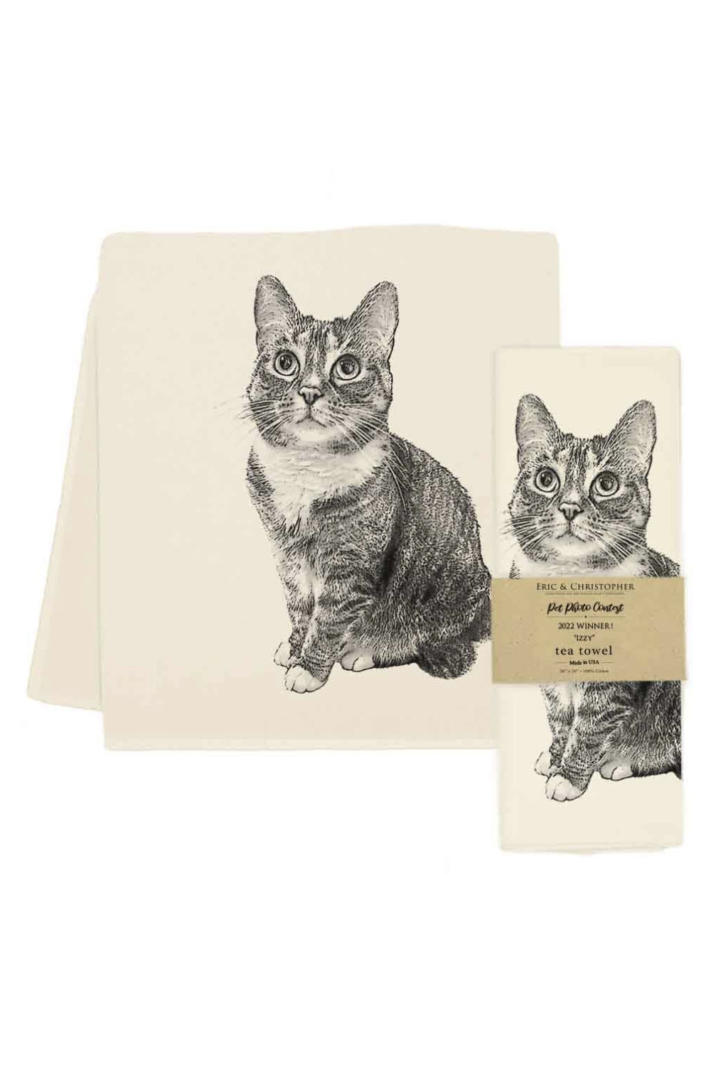 Tea Towel & Candle Gift Box Set