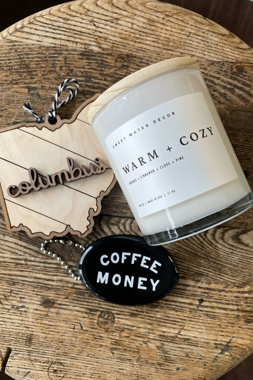 Gift Box - Seasonal Candle with Key Tag and Ornament Box