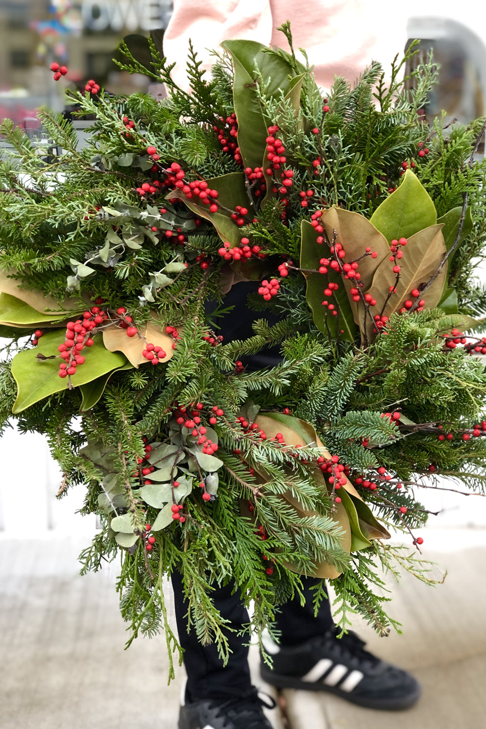 fresh cut wreaths