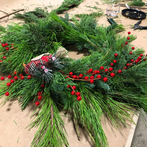 Floral Design Experience - Holiday Wreaths