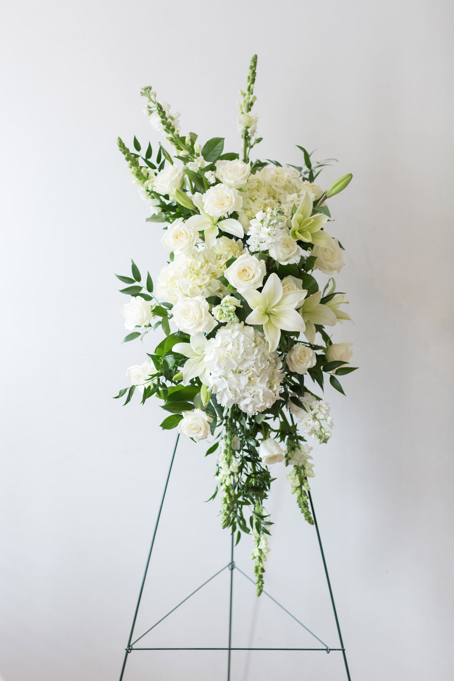 Standing Spray Sympathy Arrangement